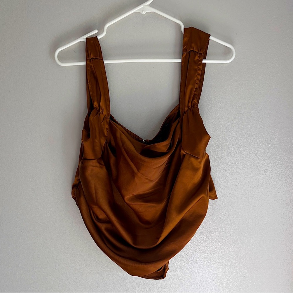 Pretty Little Thing Satin Tank Top